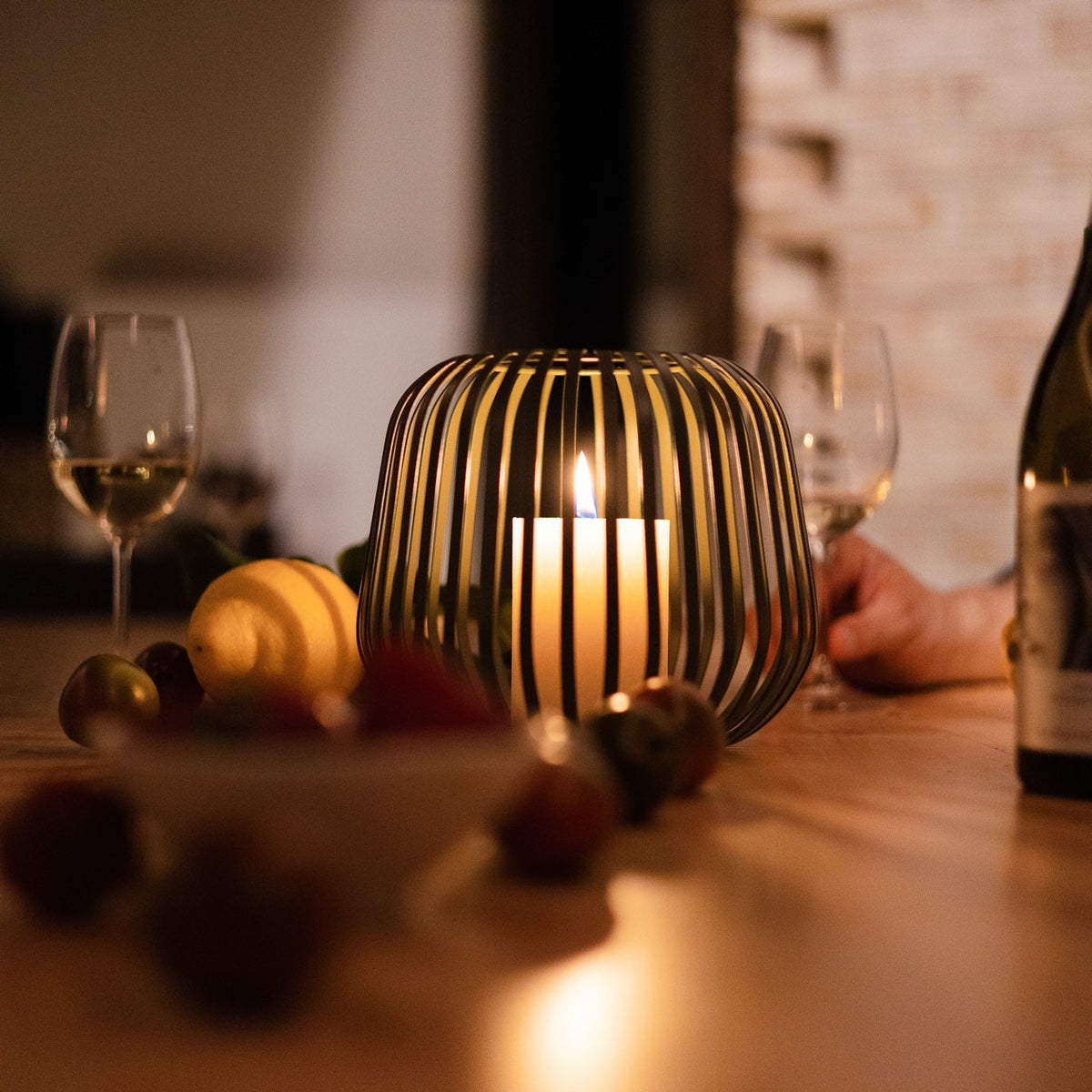 LUMO Windlicht, 3er Set